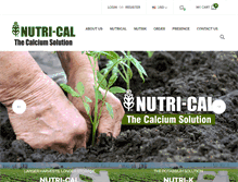 Tablet Screenshot of nutri-cal.com
